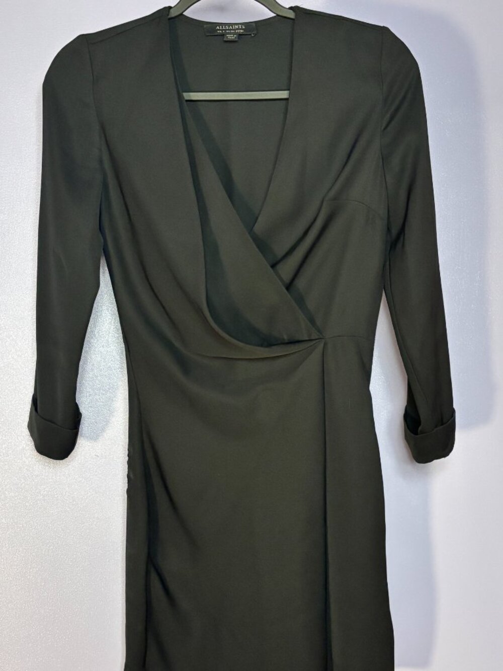 All Saints Rila Dress, Black, 00
